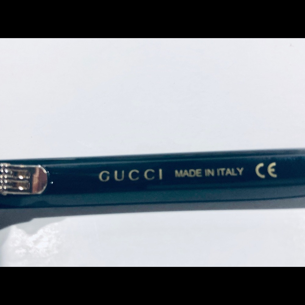 Gucci Eyeglasses Burgundy; Black Cat Eye New 51mm - Picture 7 of 8